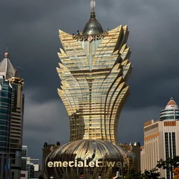 “ emerald tower art deco money cathedral ”