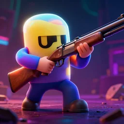 photorealistic amogus with a shotgun. hyperdetailed photorealism, 1 0 8 megapixels, amazing depth, glowing rich colors, powerful imagery, psychedelic overtones, 3 d finalrender, 3 d shading, cinematic lighting, artstation concept art