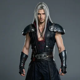 Henry Cavill as Sephiroth, studio shot, hd
