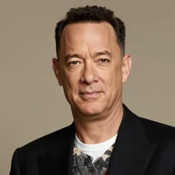 a stunning pre - raphaelite portrait of tom hanks