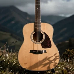 Martin Acoustic Guitar, high resolution, realistic