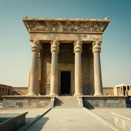 achaemenid palace temple. 8 k hd instagram photo at behance, epic cinematic movie shot, 1 9 9 0 s. adobe lightroom, photoshop