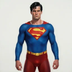 scary painting of anthony starr in supersuit