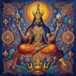 the sacred dmt king by alex grey in the style of oil painting visionary art, intricate artwork by Tooth Wu and wlop and beeple. , trending on artstation, greg rutkowski very coherent symmetrical artwork