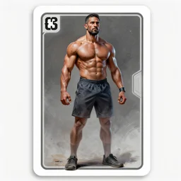 elegant hyper realistic intrincated concept art full body portrait painting, trading card game art, of a translucent muscular dark gritty old muscular crossfit vlad tepes! full suit!!! redesign!!!!, vivid color scheme, scary atmospheric lighting, on a dim iluminated ancient cave in the style of cristian sauret