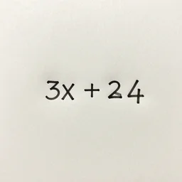 f ( x ) = 3 x 2 + 3 x − 4