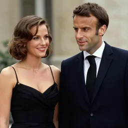 Marriage of Emmanuel Macron in American Psycho (1999)