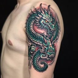 dragon tatoo