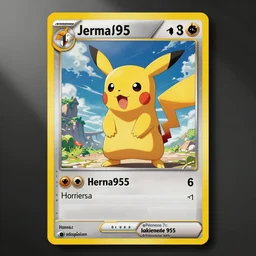 Jerma985 pokemon card, digital art