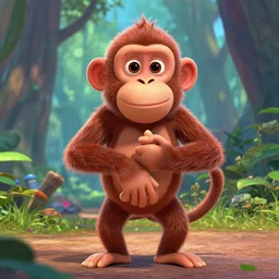 pixar movie posters about monkeys animated film