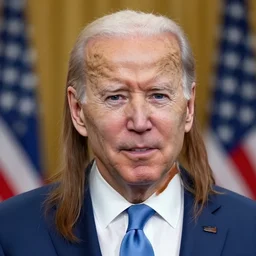 joe biden as a cute girl