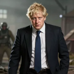 Boris Johnson as the main character of Fallout 4