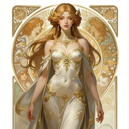 beautiful gynoid, d & d, fantasy, intricate, elegant, highly detailed, digital painting, artstation, concept art, matte, sharp focus, illustration, hearthstone, art by artgerm and greg rutkowski and alphonse mucha