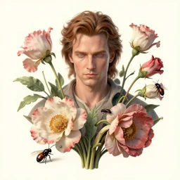 the platonic ideal of flowers, rotting, insects and praying of cletus kasady carnage thanos nazgul doctor manhattan chtulu mandelbulb howl's moving castle bioshock davinci heavy rain, d & d, fantasy, ego death, decay, dmt, psilocybin, art by artgerm and greg rutkowski and alphonse mucha