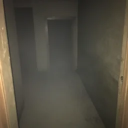 found photo of who knows what in the backrooms, low light, flash photography, smelly