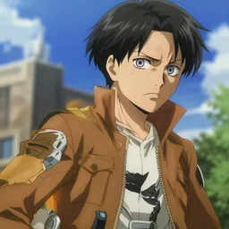 Cowboy Bebop screen Levy Ackerman from attack on titan