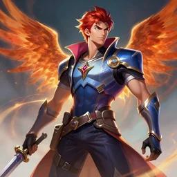 Phoenix from valorant , highly detailed, digital painting, artstation, concept art, sharp focus, illustration, art by greg rutkowski and alphonse mucha
