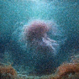 ethereal underwater scene, highly detailed, 4k, HDR, award-winning, octane render, artstation