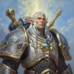 portrait oil painting, perfect expression, subconscious connects, purified consciousness, trump warcraft, fantasy character portrait, ultra realistic, wide angle, intricate details, world of warcraft, mass effect, artifacts, luminous skies, highly detailed, michael cheval, peter mohrbacher, boris vallejo, jessica rossier, oil painting, highly detailed, cinematic lighting, unreal, natural tpose