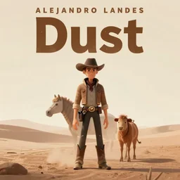 official movie poster for alejandro landes new surreal animated western film dust, filmed in the siuslaw national forest, starring david straithairn, animated by ralph bakshi, 8 k print, imax, stunning cinematography.