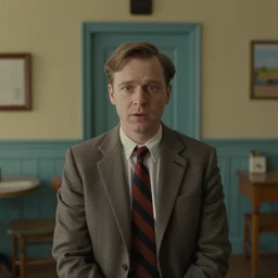 a still from a movie directed by wes anderson, high quality, very detailed,