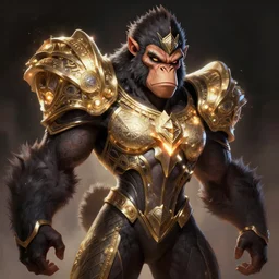 portrait of apex legends gorilla grodd, intricate, elegant, glowing lights, highly detailed, digital painting, artstation, glamor pose, concept art, smooth, sharp focus, illustration, art by artgerm and greg rutkowski, artey freytag