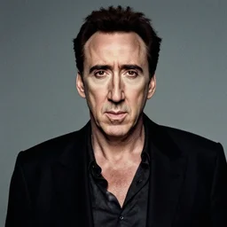 Nicolas Cage by H.R. Giger