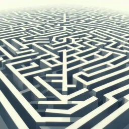 the grand landscape of the endless maze, art by kotaro chiba