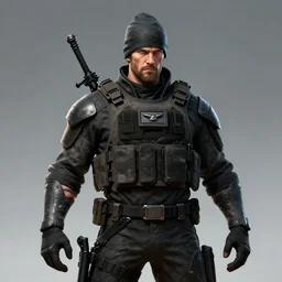 a wizard wearing swat tactical gear, digital art, greg rutkowski, trending on artstation, extremely detailed, photorealistic