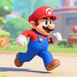 still from a 3 d cartoon of ( ( super mario running for president of the mushroom kingdom ) ), 4 k, official screenshot, close - up