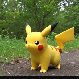 trail cam footage of a wild pokemon