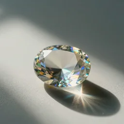 an iridescent gem album cover, film photo, soft lighting, nostalgia