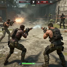 gameplay footage of f. e. a. r combat