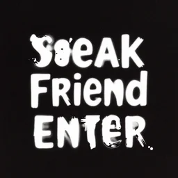 speak friend and enter