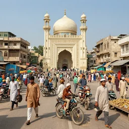 documentary photography of Karachi, detailed, digital art, trending on ArtStation