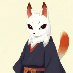 album cover art for kitsune painter by akihiko yoshida