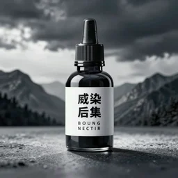 logo for a company that makes infectious black ink