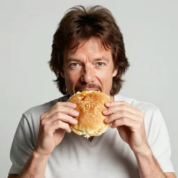 mick jagger eating bami.