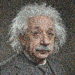 portrait of Albert Einstein, Greg Rutkowski, photorealistic