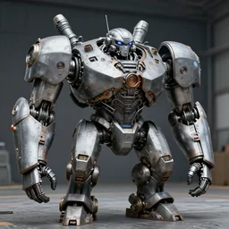 bulky industrial android