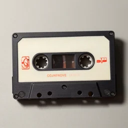vintage audio cassette insert