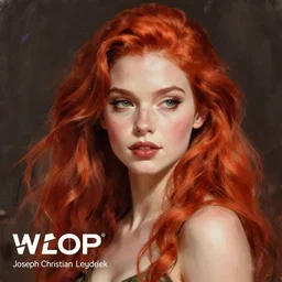 Redhead alien human beautiful hybrid feminine woman as a heroine, digital painting, artstation, concept art, smooth, sharp focus, illustration, art by artgerm and donato giancola and Joseph Christian Leyendecker, Ross Tran, WLOP