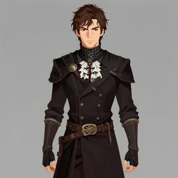 an ultra detailed vector image of michael cera dressed as the hunter from bloodborne, concept art by alphonse mucha and greg rutkowski, bloodborne horror
