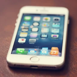 vintage color photograph of an iphone 1 1, depth of field, f 1. 8