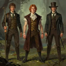 Alfred Polly (from the History of Mr. Polly 2007 tv film), fantasy concept art by J.Dickenson and Greg Rutkowski