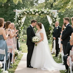 a suprisingly normal wedding