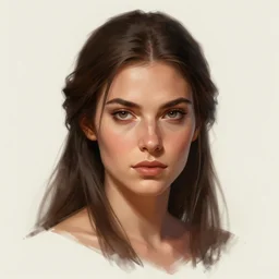 head and shoulders portrait of a barbarian, female, high fantasy, d & d, digital illustration by luis royo, face details, smooth, sharp focus