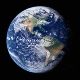 real photo from nasa, moon collide with earth