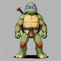 teenage mutant ninja turtle design by drew struzan