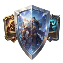 a crystal diamond shield, a shield, a shield, a shield, artstation, hd, 8 k, sharp high quality artwork in style of greg rutkowski, concept art, blizzard warcraft artwork, hearthstone card artwork